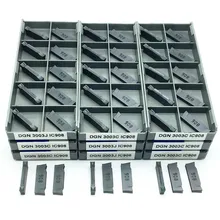 Dgn2002c 2002j dgn3003c 3003j ic908 2mm 3mm grooving ferramenta cnc carboneto iscar torno ferramenta de corte dgn 3003 torneamento inserção