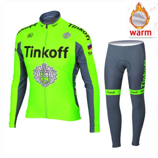 cycling jersey set15 Зимний шерстяной костюм для велоспорта, мужской костюм для велоспорта, уличная спортивная одежда для горного велосипеда, одежда для велоспорта, Мужская Флисовая одежда с длинным рукавом - Цвет: cycling jersey set15