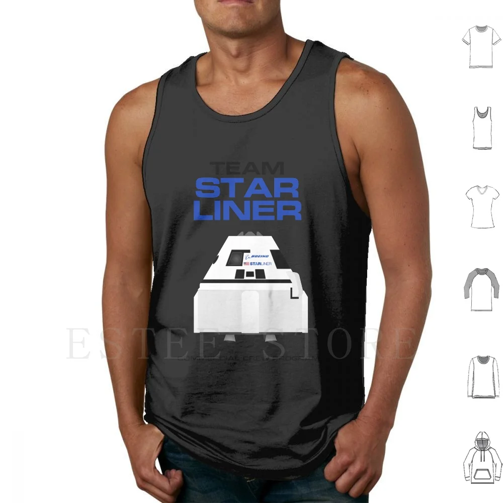 

Team-- Commercial Crew Program Tank Tops Vest Cotton Commercial Crew Program