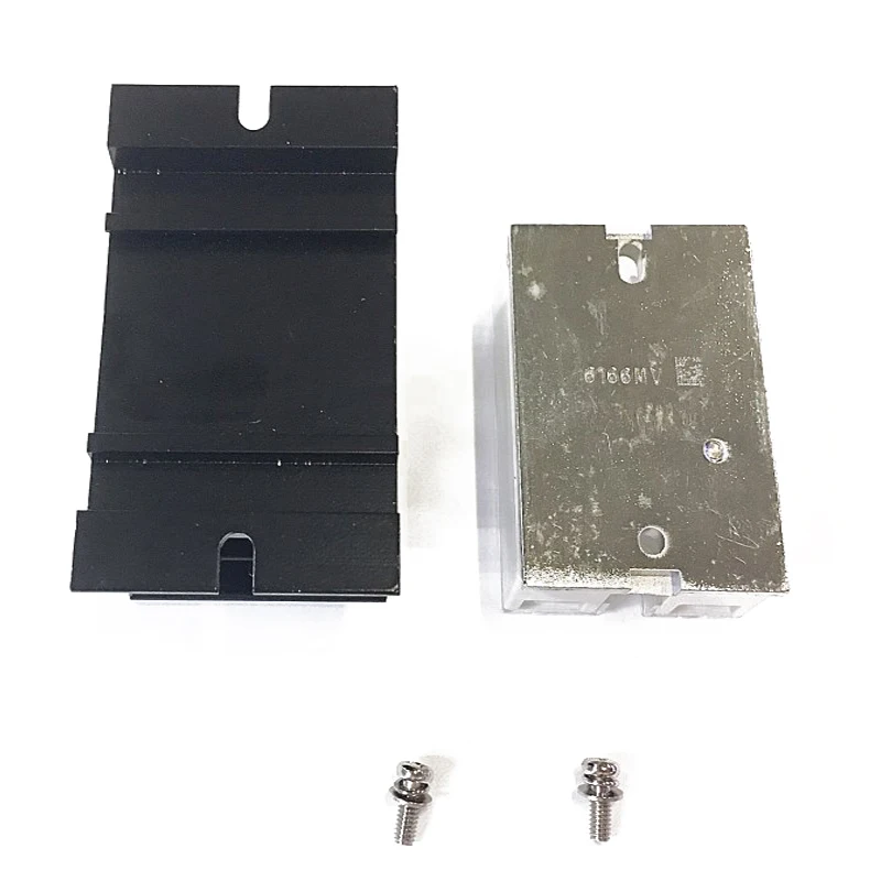 SSR-25 DA 10A 3-32V DC/24-380 V AC твердотельное реле и радиатор