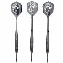 

6Pcs Shooting Dart Various Pattern Black Sporting Goods Thunder Darts For Bolts Arrows Cross Bow and Shooting
