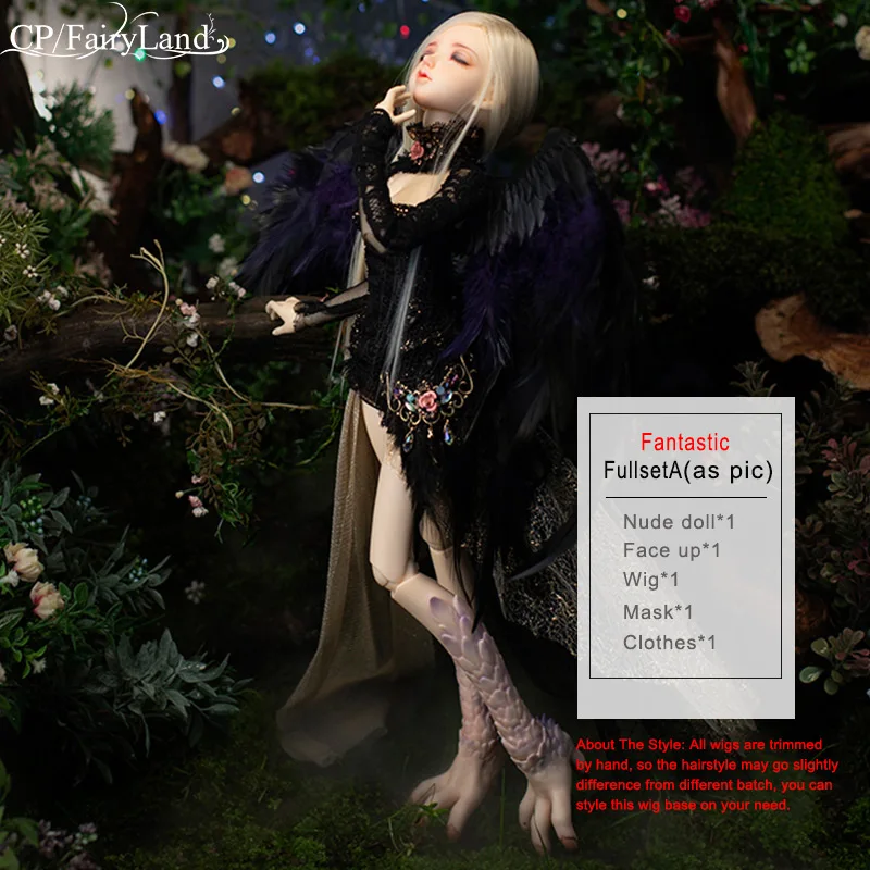 Новое поступление, кукла Minifee Rens Fairyline Fairyland BJD SD 1/4, игрушки для мальчиков и девочек, глаза, высокое качество, подарок, смола, аниме FL - Цвет: Fantasy FullsetA