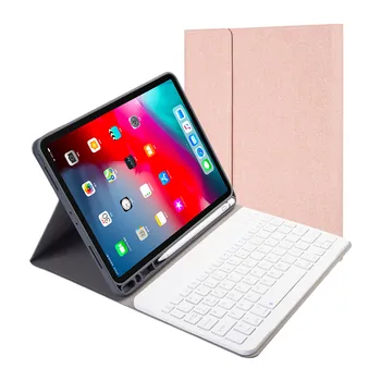 

20# Bluetooth Keyboard Case for iPad Pro 11 inch 2020/2018 Support for Apple Pencil Charging Backlit Keyboard Case Teclado
