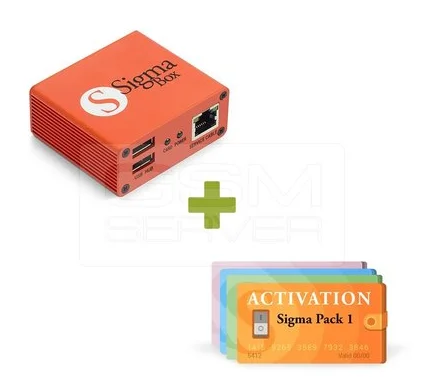 

Sigma Box with Cable Set with Sigma Pack 1 2 3 Activation