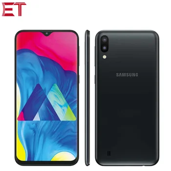 Перейти на Алиэкспресс и купить Новый Samsung Galaxy M10 M105F-DS LTE 3 Гб RAM 32 ГБ ROM мобильный телефон 6,22 дюймExynos 7870 Восьмиядерный Android 8,1 двойная задняя камера телефон