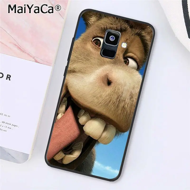 MaiYaCa мультфильм, значок из кинофильма "Шрек" Кун чехол для телефона для samsung Galaxy A7 A8 A6 плюс A9 A50 A70 A20 A30 A40 - Цвет: A9