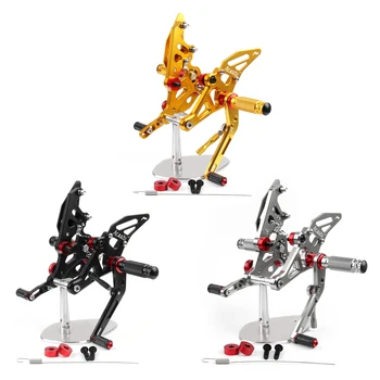 

Areyourshop for Yamaha MT-07 FZ-07 MT07 2014-2018 Rearset Rear set Footpegs Adjustable Motorcycle Covers