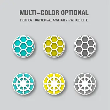 

20pcs Soft Comfortable Silicone Analog Thumb Stick Grip Cover Thumbstick Caps for Nintend Switch & Nintend Switch Lite Mini 2019