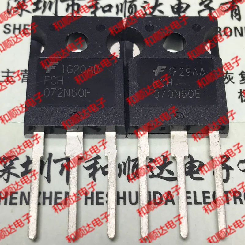/2 шт./FCH072N60F-247 600V 52A