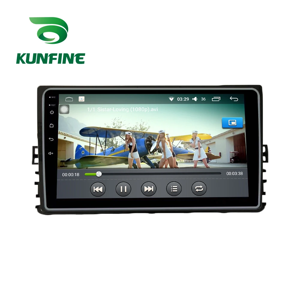Android Car DVD GPS Navigation Multimedia Player Car Stereo For VW 2018 universal Radio Headunit