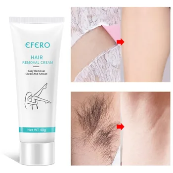 

Hair Removal Cream Powerful Depilatory Long Lasting Clean Effective Facial Armpit Inhibitor Leg Painless Legs Unisex Permanent