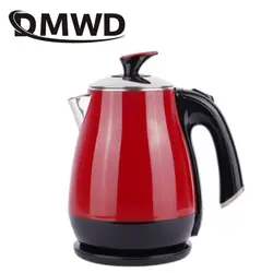 DMWD Электрический чайник 1.7л горячая вода быстрый нагрев котел из нержавеющей стали Теплоизоляция чайник бойлер ЕС США штекер