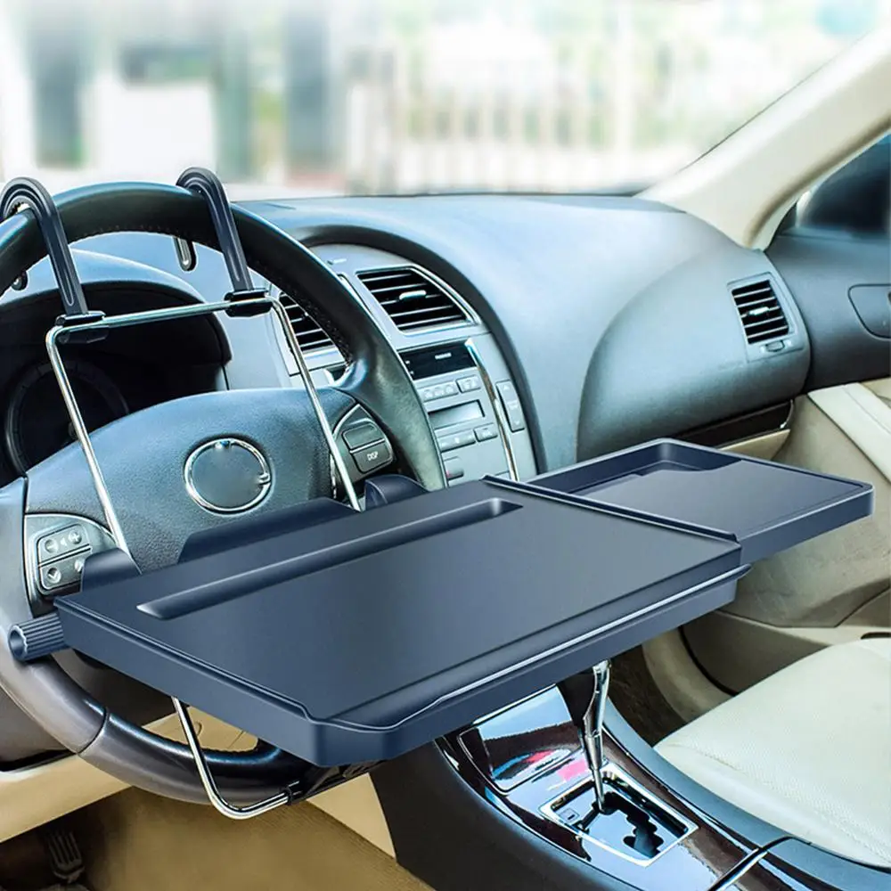 

Hot New Multi-functional Car Seat Back PC Mount Tray Black Table Laptop Notebook Desk Table Dining Food Drink Desk Cup Holder