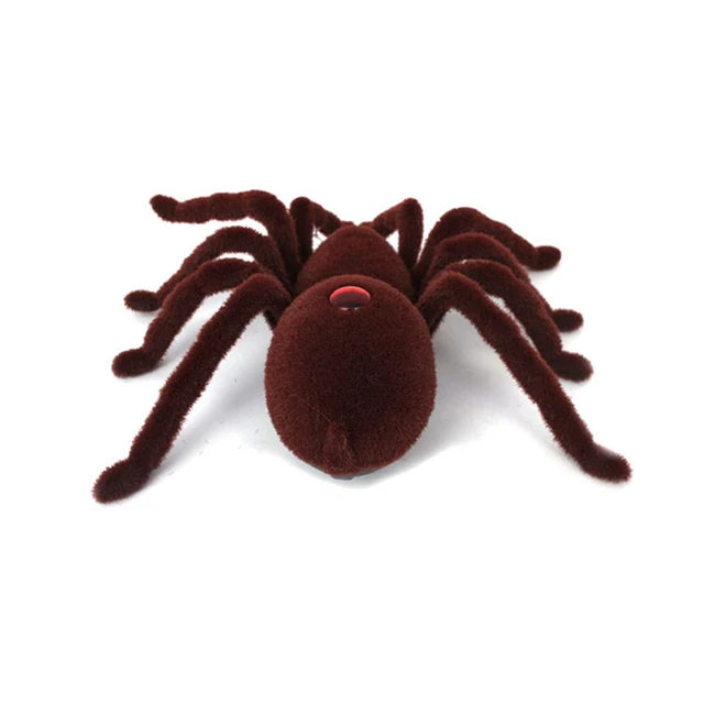 New Halloween Simulation Remote Control 11" 2CH Infrared Realistic RC Spider Toy Prank Gift 2