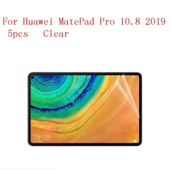 

Transparent Ultra Thin Anti-scratch Protective Film Guard Screen Protector For Huawei MatePad Pro 10.8 2019 5pcs in 1 package