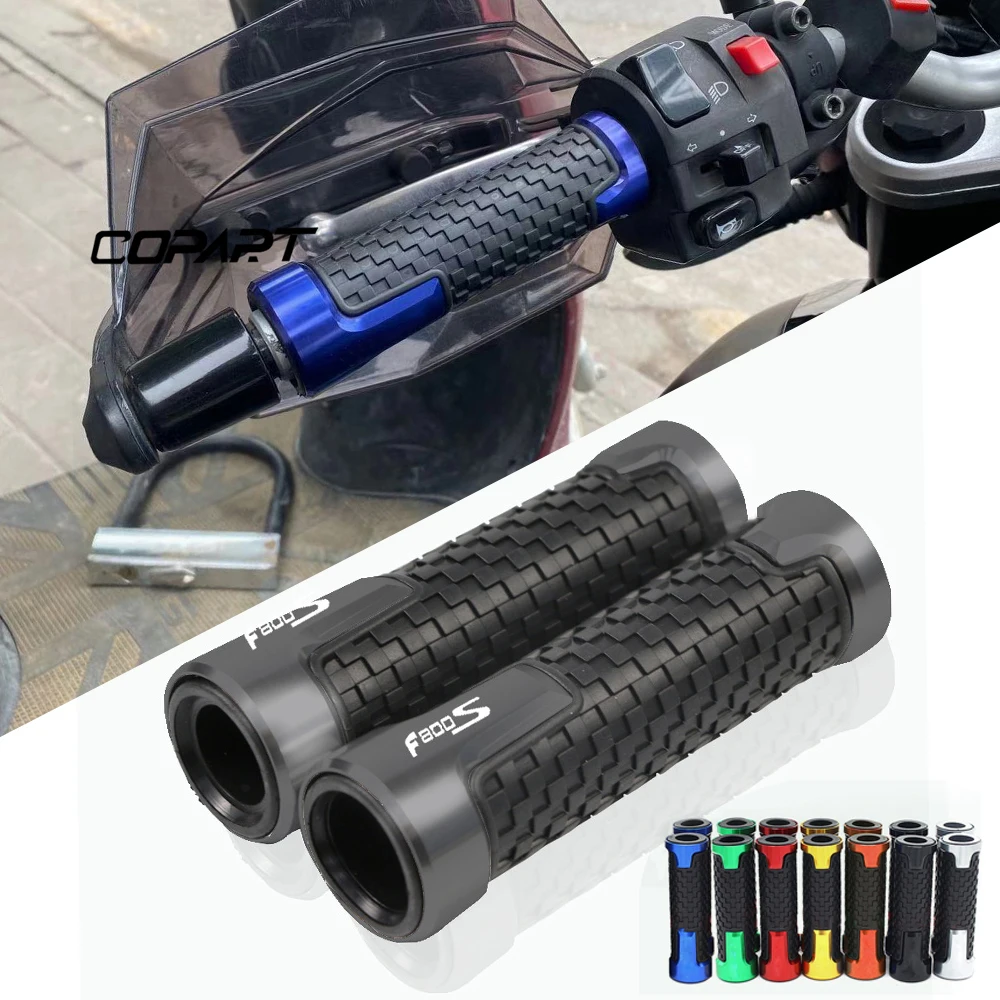 For BMW F800S F 800 S F800 7/8'' 22MM Motorcycle Accessories CNC Handlebar Grips Handle Grip bar Motorbike grips End | Автомобили