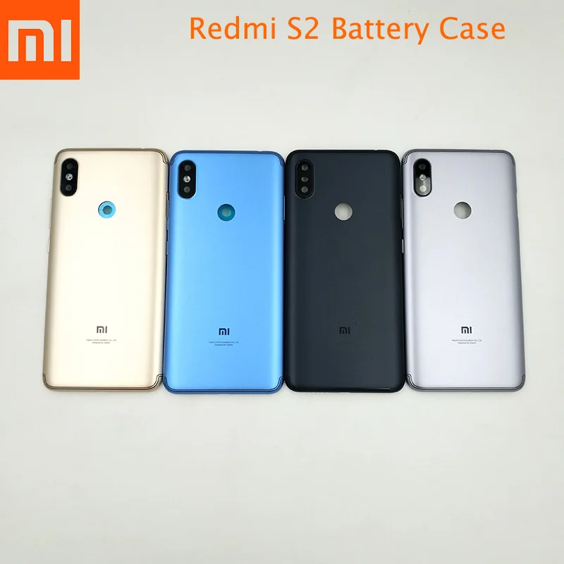 

Original Xiaomi Redmi S2 Plastic Back Battery Cover Rear Door Housing Cover Replacement Shell Case For Redmi S2 With Logo 5.99