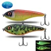 CF  Luminous Fishing Lure Slow Sinking Jerkbait 68mm/78mm/90mm/105mm Musky Pike Slider Bass 1