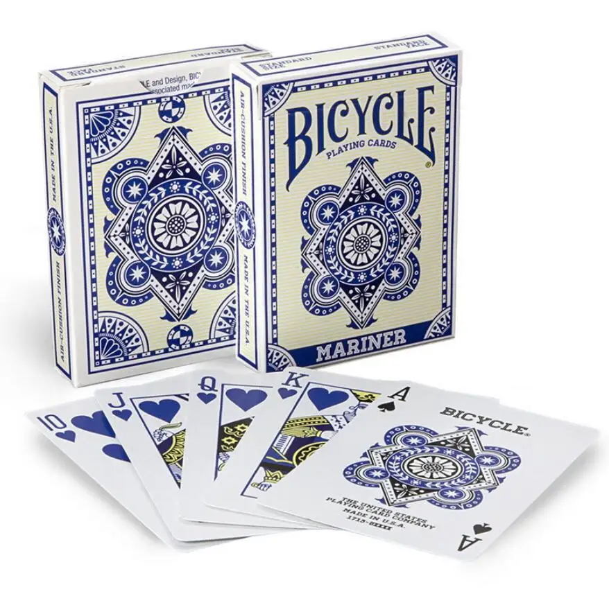Велосипед Mariner синий/красный игральные карты Ellusionist игральные карты покер карты для коллекции мага карточная игра - Цвет: Синий
