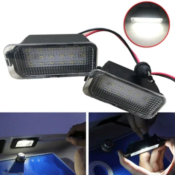 

Number License Plate Light 6000K 2835SMD Lamp Auto Exterior 1 Pair LED