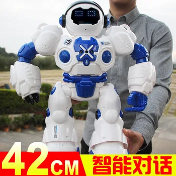 

42cmSuper Large Sensor Robot Toy Intelligent Puzzle Remote Control Electric dancingRobot Singing and Dancing Children's Toy Gift