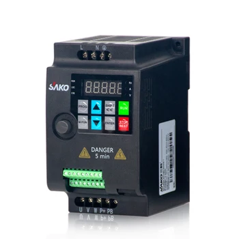 

SKI780 220V 0.75KW/1.5KW/2.2KW 1HP Mini VFD Variable Frequency Drive Converter for Motor Speed Control Frequency Inverter