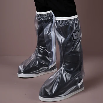 

Waterproof Reusable Rain Shoes Cycling Covers Bike Rain Boot Non-Slip Shoes With Reflectors Oil Dust Virus Protection
