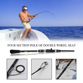

Angler Outdoor Sport Sea Casting Rod Saltwater Fishing Rod Guide Eye 2.1M Carbon Intercalation Fisheries Lake Sea Fishing Rod