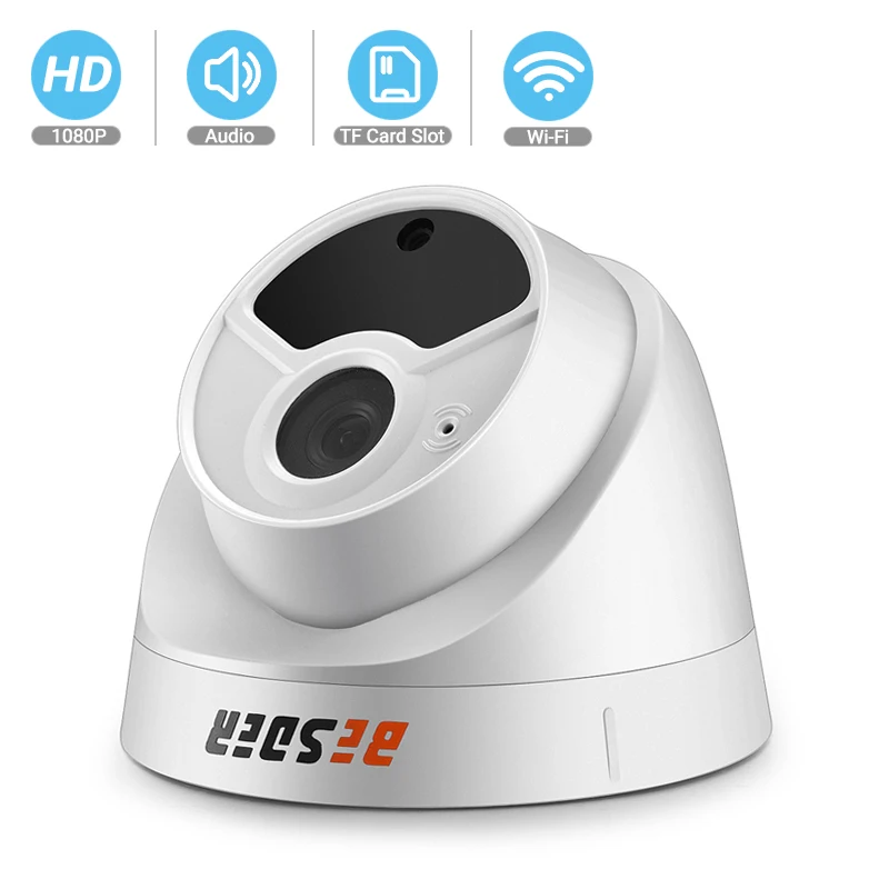 BESDER аудио провод и беспроводная ip камера Full HD 1080P 960P 70P широкий угол 2 8 мм IR 15 м
