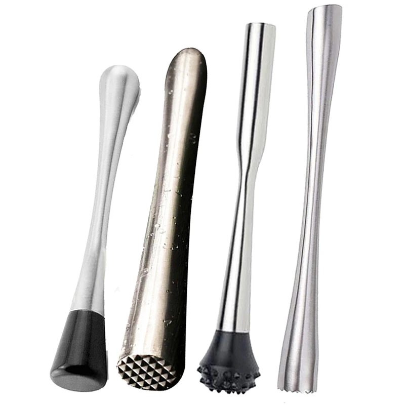 Cocktail Muddler with Hedgehog head Stainless Steel Bar Mixer Mojito Cocktail DIY Drink Bar Kitchen Tools Accessories