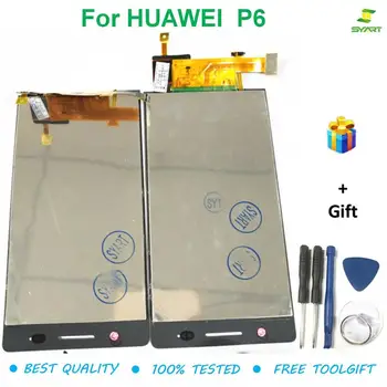 

Replacement Parts For huawei Ascend P6 LCD screen Display Touch Digitizer Assembly For Huawei P6 Lcd Black+ tools