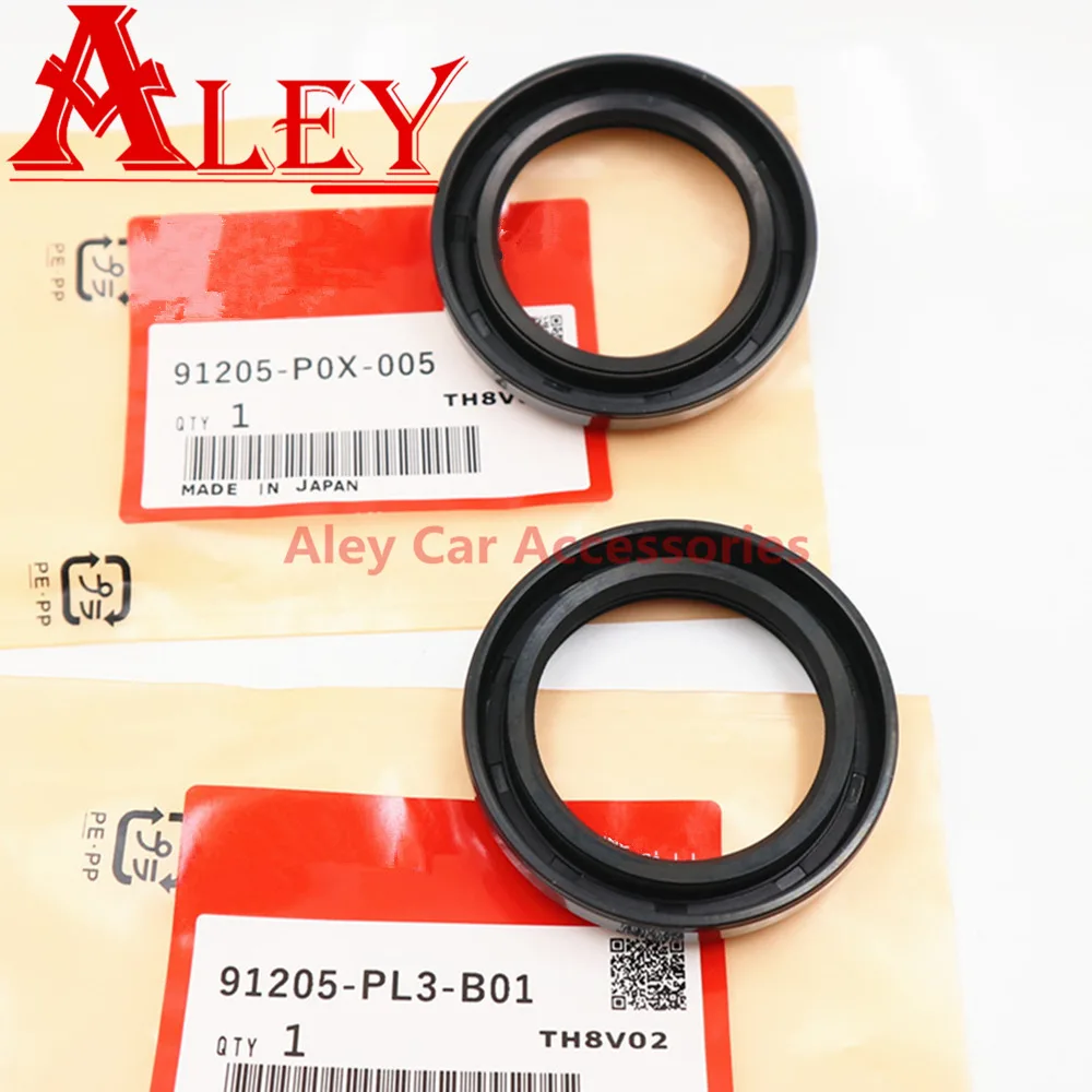 91205-P0X-005 91205-PL3-B01 Transmission Drive Axle Seal For K20A/R20A/K24A/K24W5 CM4/CM5/CP1/CP2/RD5/RD7/RE1/RE2/RE4 New 2PCS | Автомобили