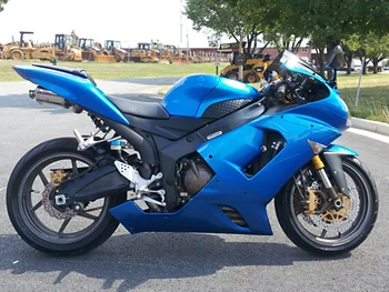 

Motorcycle Fairing Kit For KAWASAKI Ninja ZX6R 2005 2006 Injection molding Complete Bodywork Fairings with windshield