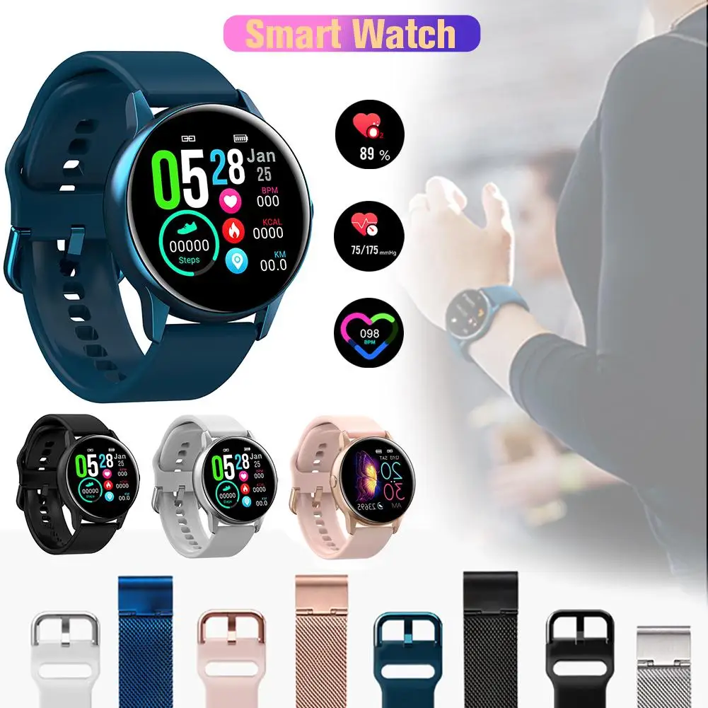 

DT88 2019 Version Fashion Smart Watch For Women, Waterproof Mulitfunction Smart Watch, Heart Rate Tracker,Sports Watches For Men