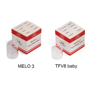 

Yunkang Pyrex Glass Tube Tank Replacement for MELO 3 Melo 3 Mini Atomizer Glass Tube