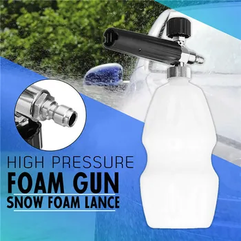 

High Pressure Foam Gun 1/4 Car Washer Foam Tool Cannon Lance High Pressure Snow Soap Pot Bottle 1L Car Washer Cleaning Machine