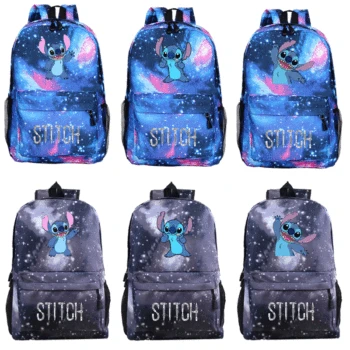 

Stitch Fashion Backpack Teens Bag Rucksack Stitch Best Backpacks Travel Bag Girls School Bags Travel Backpack