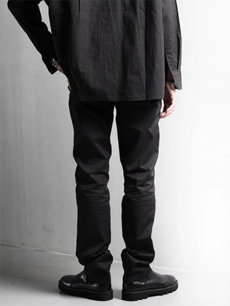 Men's Casual Pants Spring And Autumn Pure Color Casual Simple Basic Fashion Trend Suit Pants Fashion Straight Pants