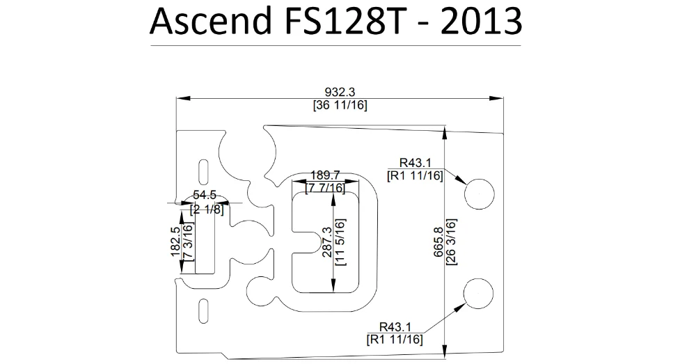 2013 Ascend FS128T комплект кабин Каяк Лодка EVA настил коврики 1/4"