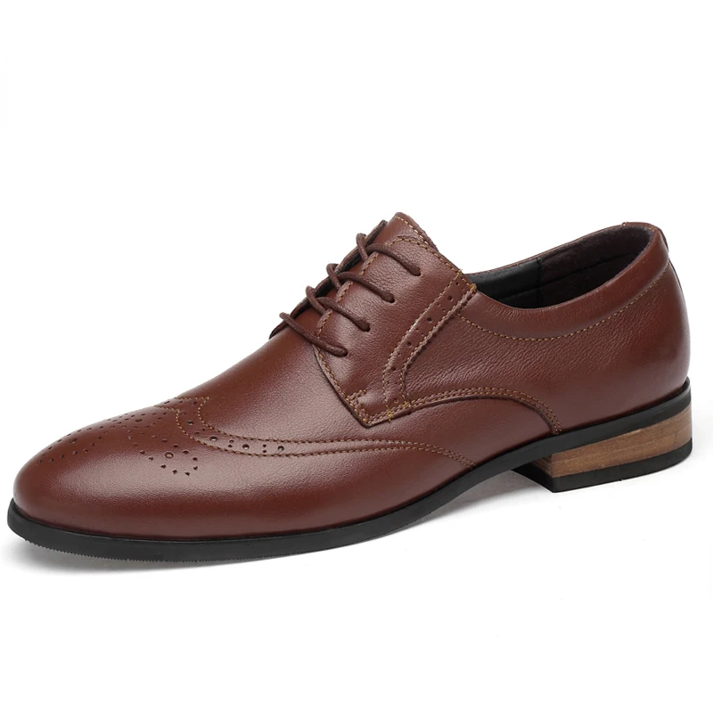 Genuine leather men shoes Classic leather shoes men Business casual shoes oxford shoes for men