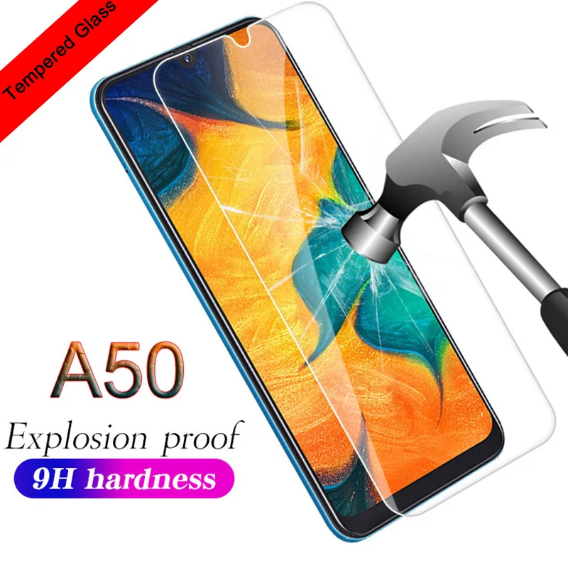 9H Защитное стекло для samsung A40 A30 A20 A10 Galaxy A50 защита экрана телефона A70 A80 A90 A60 жесткое