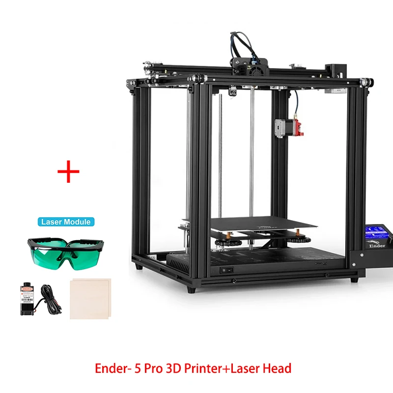 Creality Ender-5 Pro FDM 3D Printer with Silent Mainboard 2 Y-axis DIY 3D Printing Build Volume 220 x 220 x 300mm Extruder large 3d printer 3D Printers