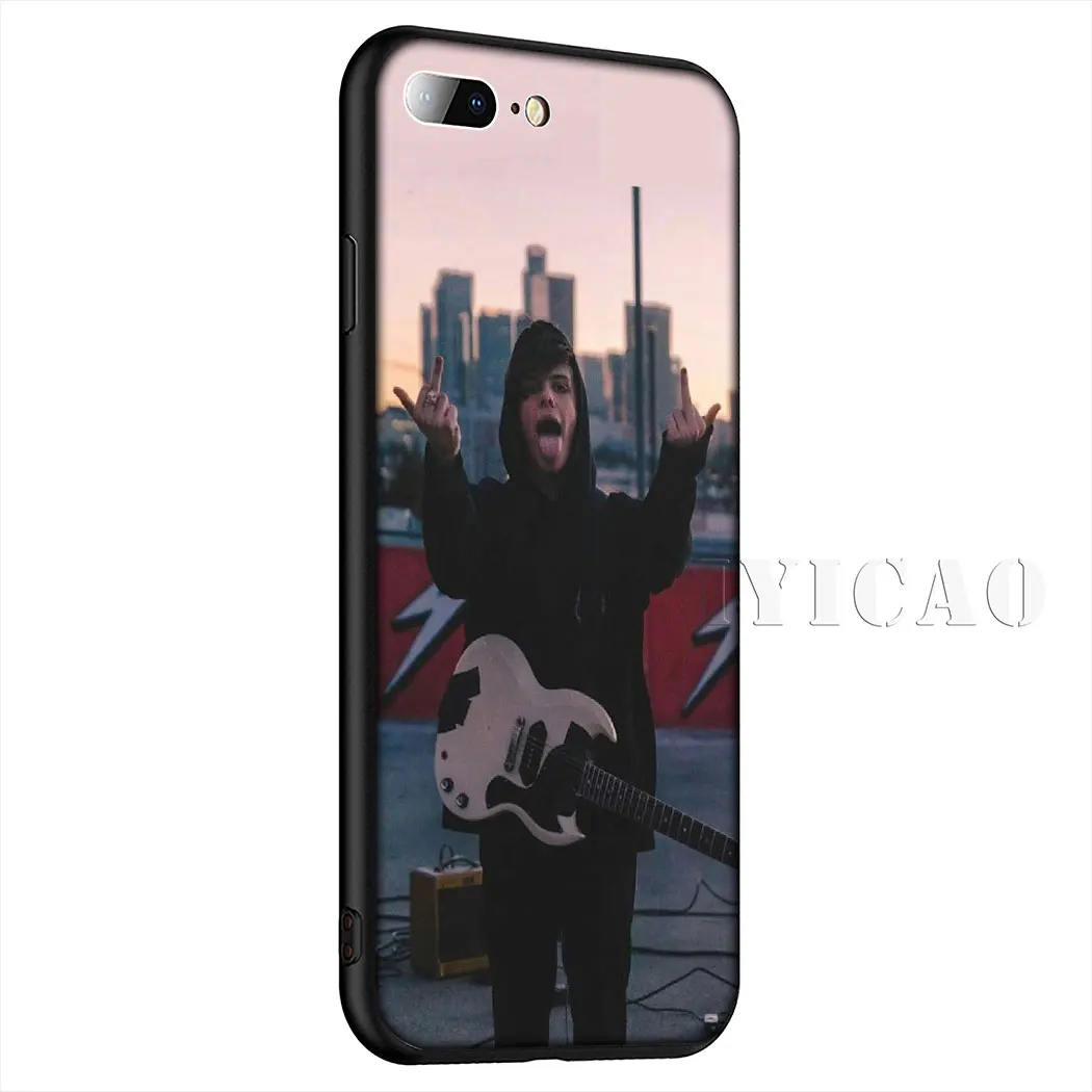 Yungblud классный черный мягкий силиконовый чехол для iPhone 11 Pro XR X XS Max 6 6S 7 8 Plus 5 5S SE