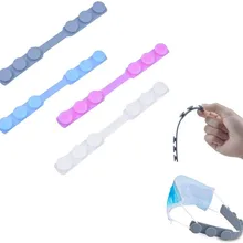 100pcs Strap Extenders for Particulate Respirators Adjustment Rope for Eye and Fcae Particulate Respirators Ear Protection Hook