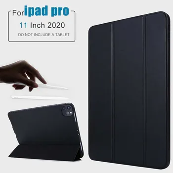 

New Case For iPad Pro 2020 11 Soft TPU Back Protect Cover For 2020 iPad Pro 11 2nd Gen Cover Auto Sleep Wake Smart Case A2228