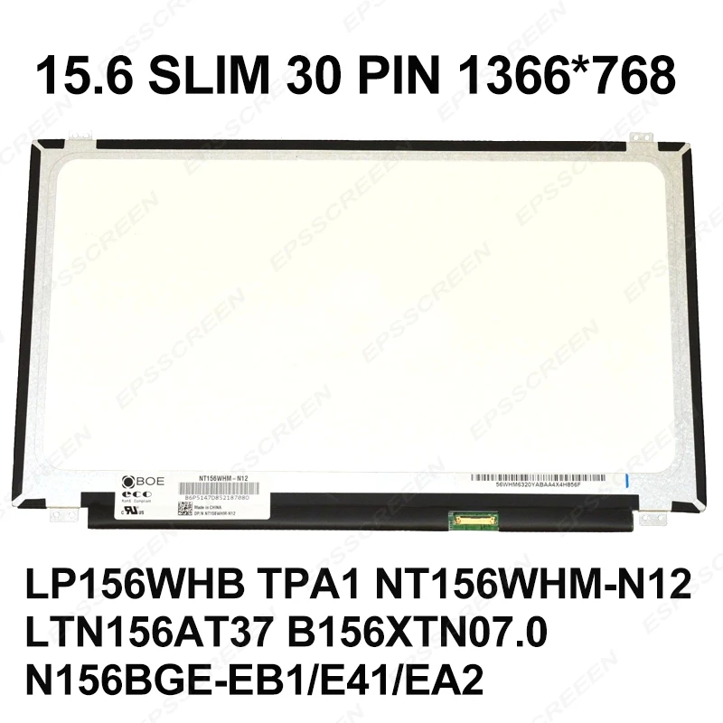 15 6 супер тонкий светодиодный ЖК-дисплей панель для ASUS R557L X504L V505L F554L X555S A556U MATRIX EDP