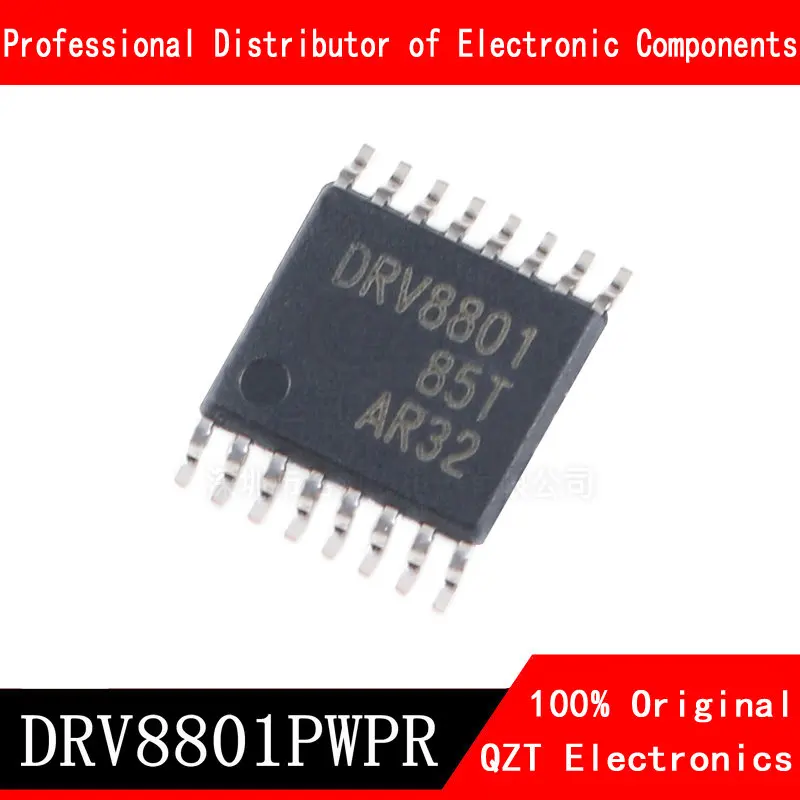 5pcs/lot new original DRV8801PWPR DRV8801 HTSSOP-16 In Stock