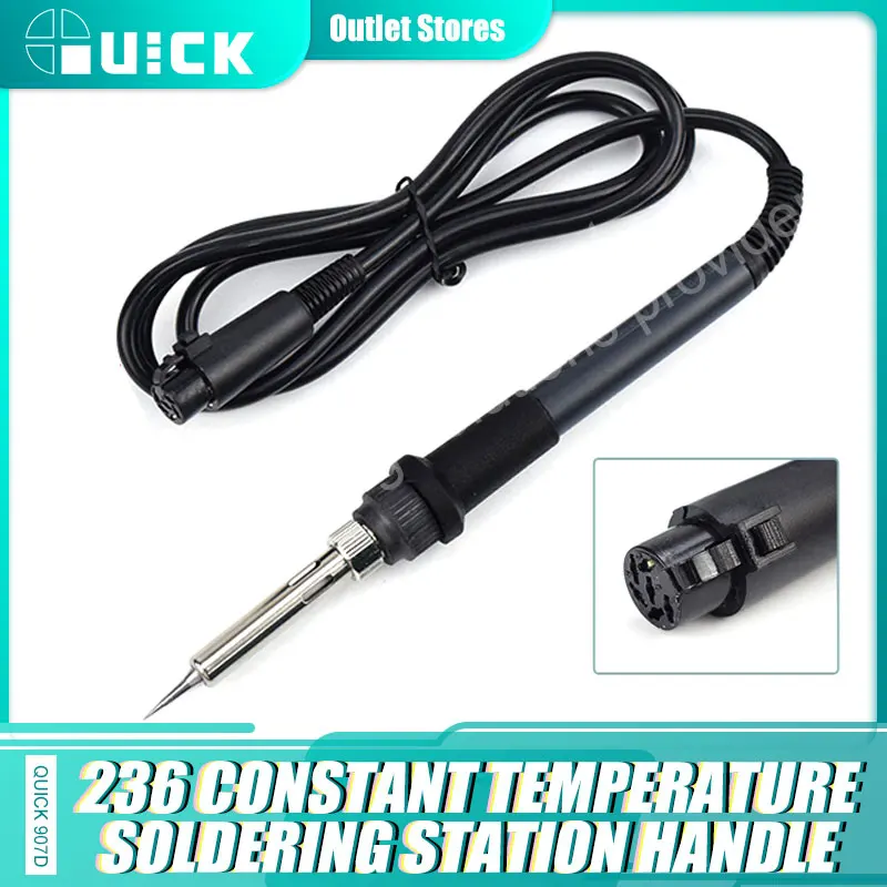 Quick 236 constant temperature soldering station handle Soldering Iron handle Soldering Tip Solder Welding Repair Tools