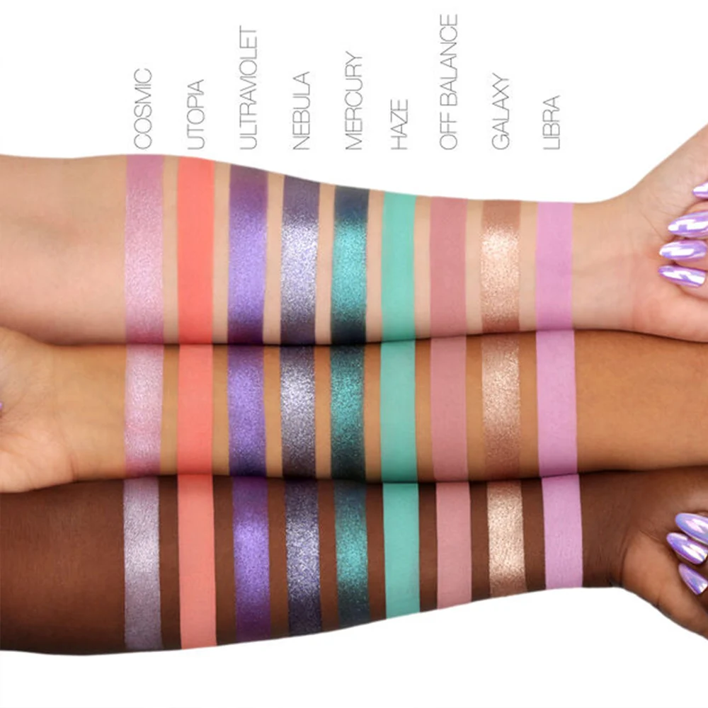 Huda beauty, палитра для макияжа, 18 цветов, новинка, макияж, стойкие тени для век, легко носить, тени для век, натуральный матовый блеск