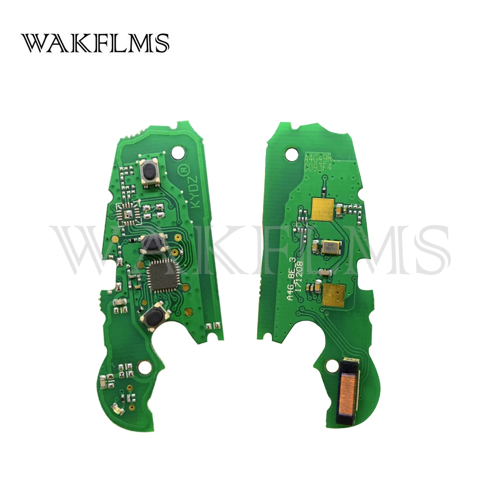 8V0837220 Genuine Original 3btn Remote Flip Key fob 433MHz For AUDI A1 A3 Q3 Remote System 8V0 837 220 OEM